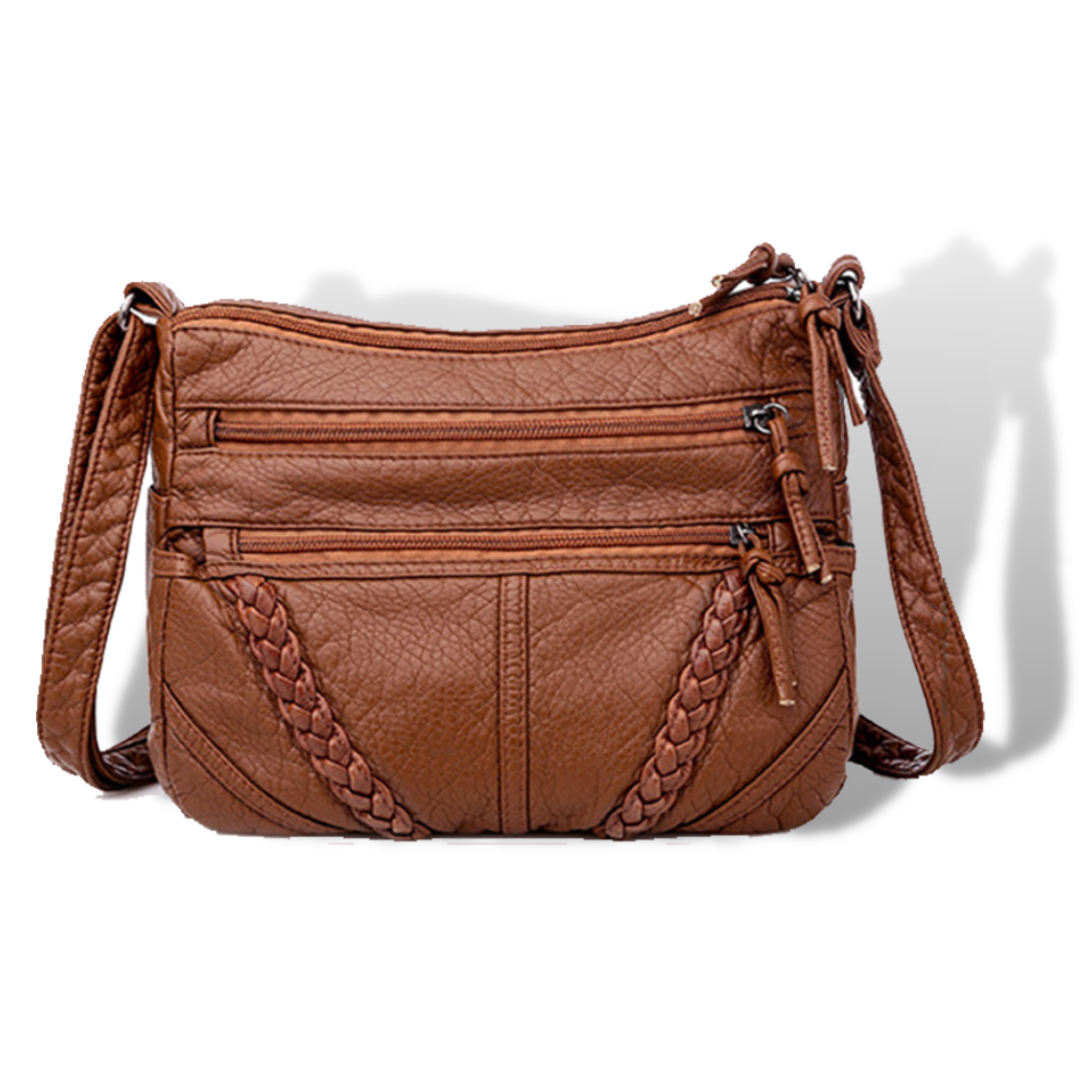 Bolsa de Couro Feminina - Aura Milano - Brior
