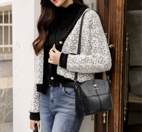 Bolsa de Couro Resistente - SlimFashion - Brior