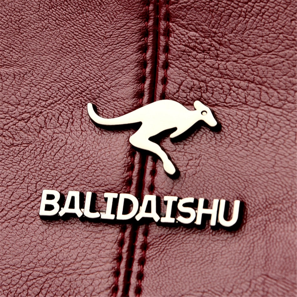 Bolsa de Couro Resistente - SlimFashion - Brior